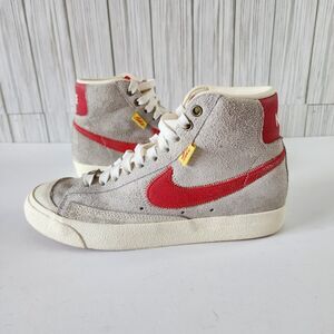 GS Red Nike Blazer Mid '77 Premium 'Test of Time' DO7226-100 Size 7y Women's 8.5